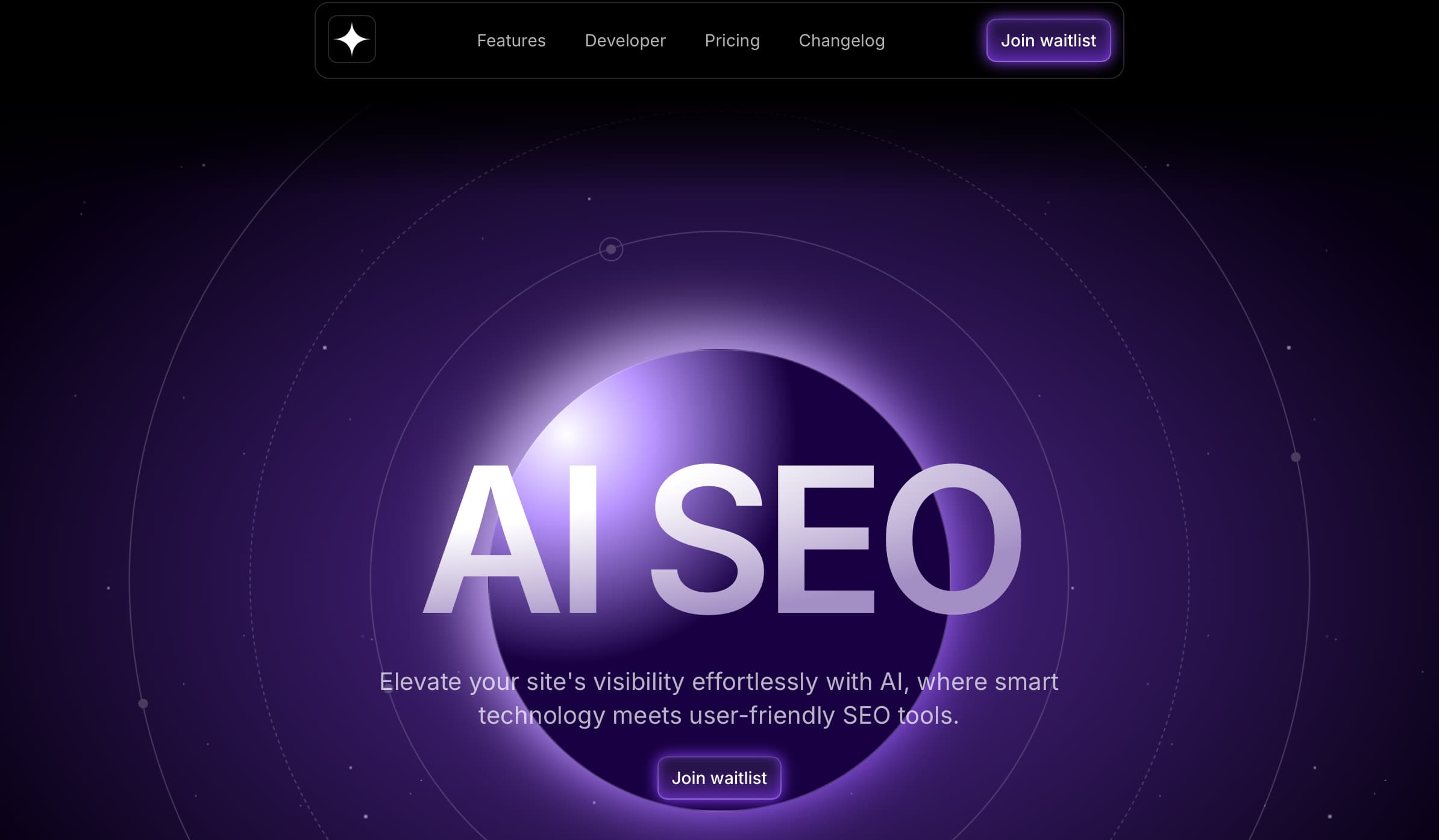 AI Startup Landing Page